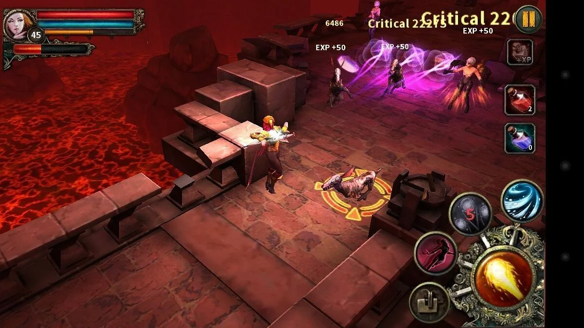 Скриншот из игры Dark Avenger - 9