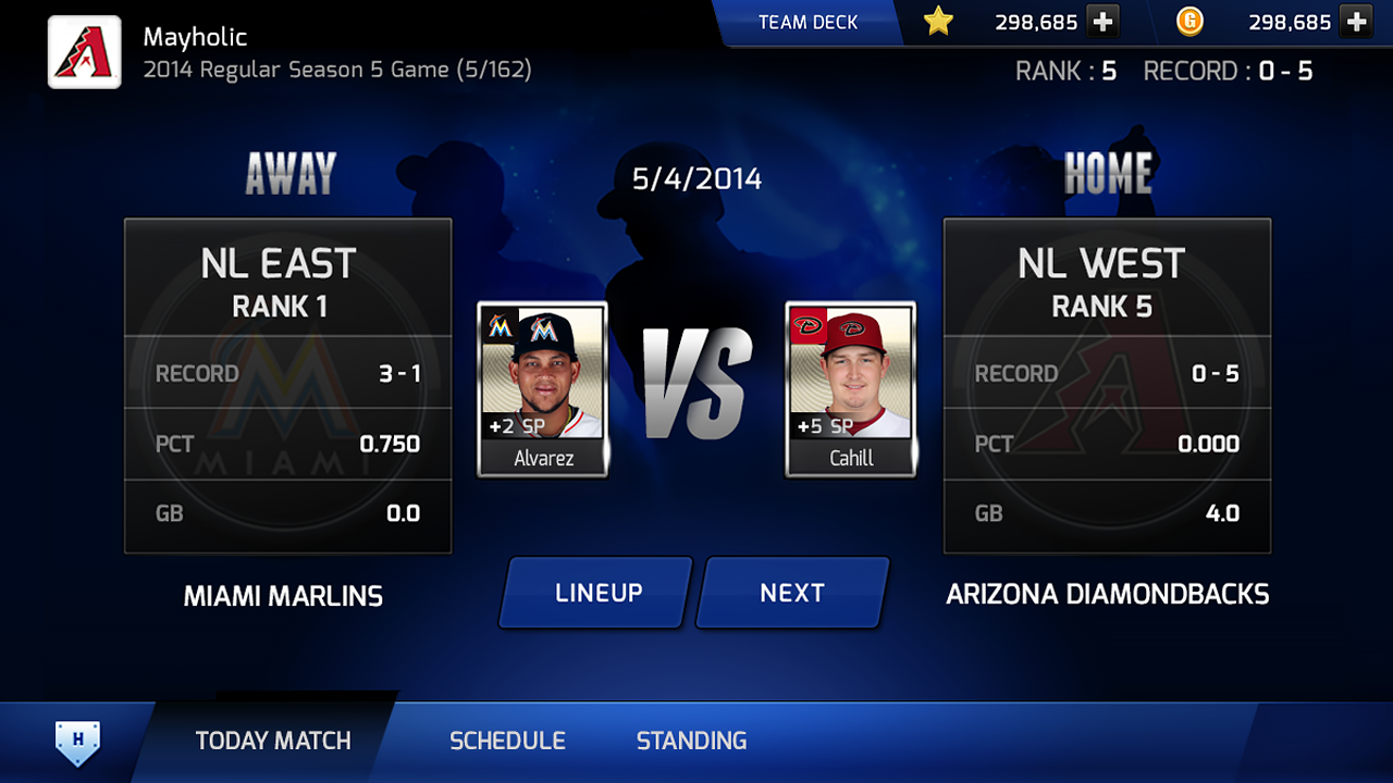 Скриншот из игры MLB Perfect Inning - 2