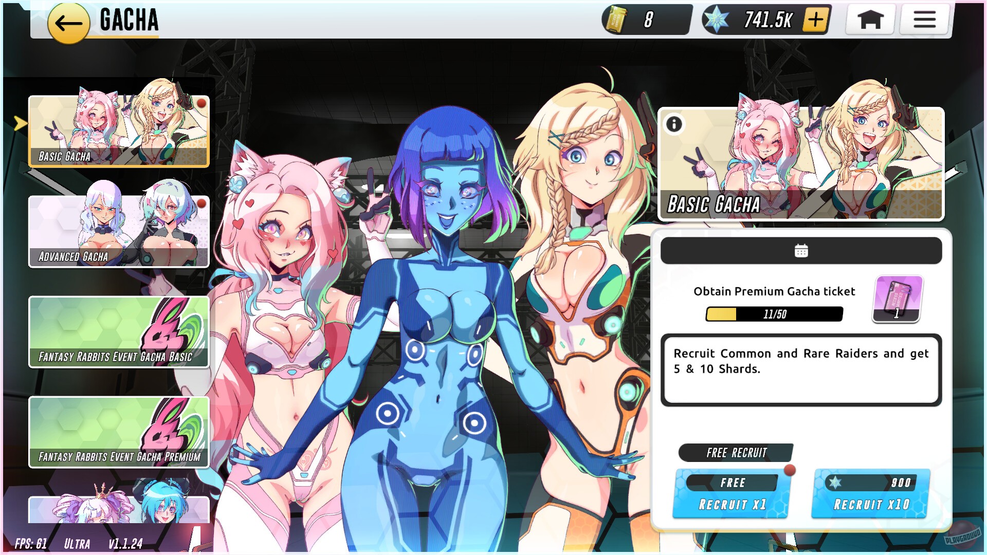 Скриншот из игры Eros Raiders - 1