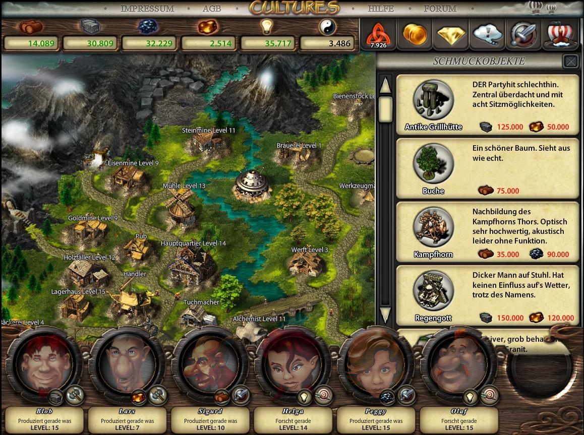 Скриншот из игры Cultures Online - 21