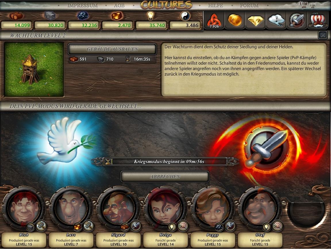 Скриншот из игры Cultures Online - 9