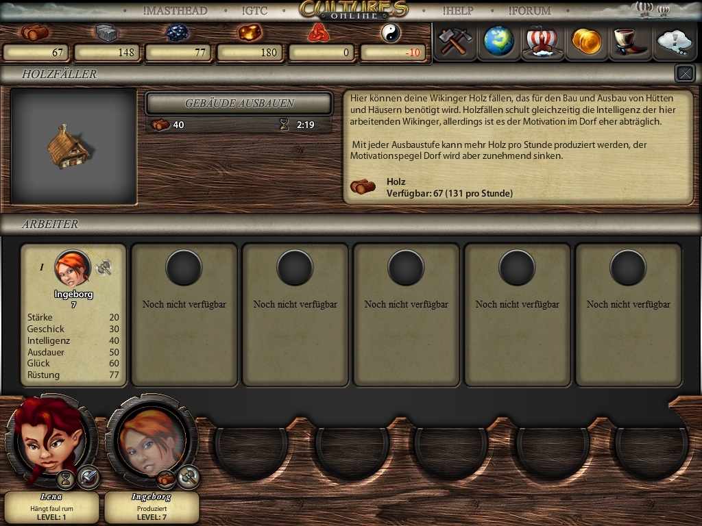 Скриншот из игры Cultures Online - 33