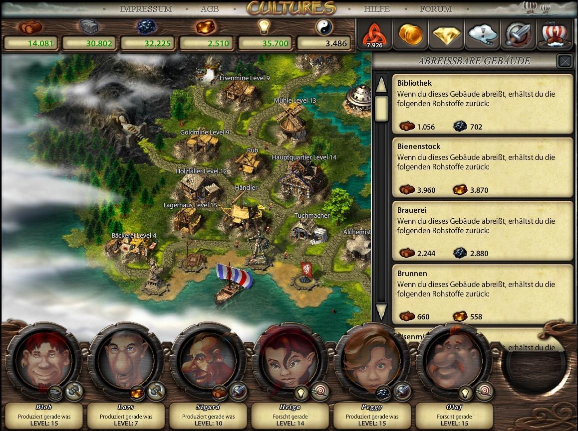 Скриншот из игры Cultures Online - 8