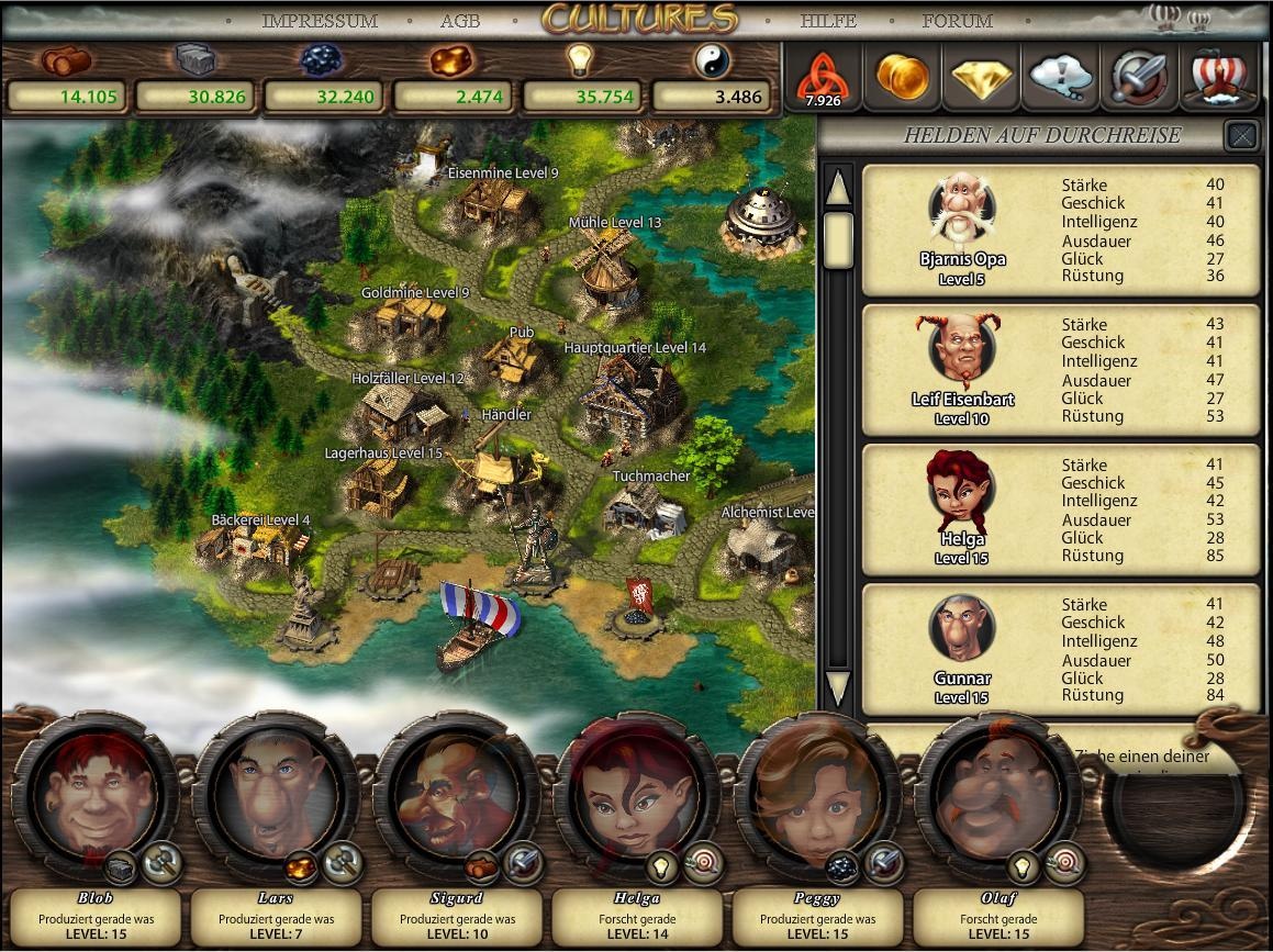 Скриншот из игры Cultures Online - 17