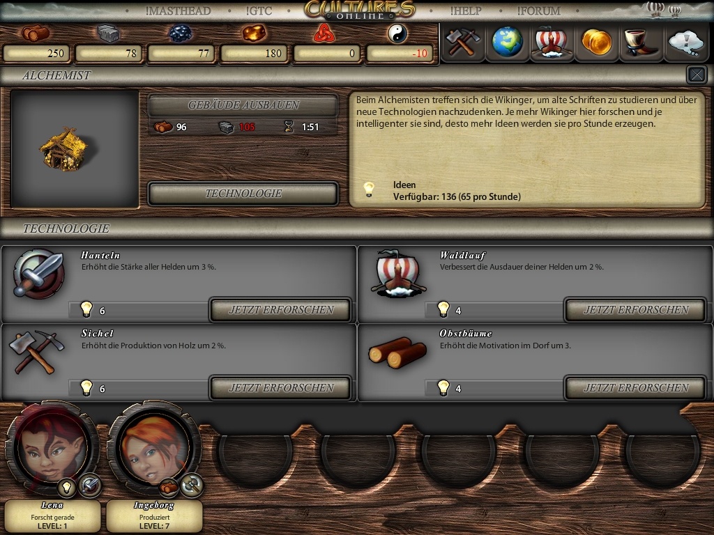 Скриншот из игры Cultures Online - 7