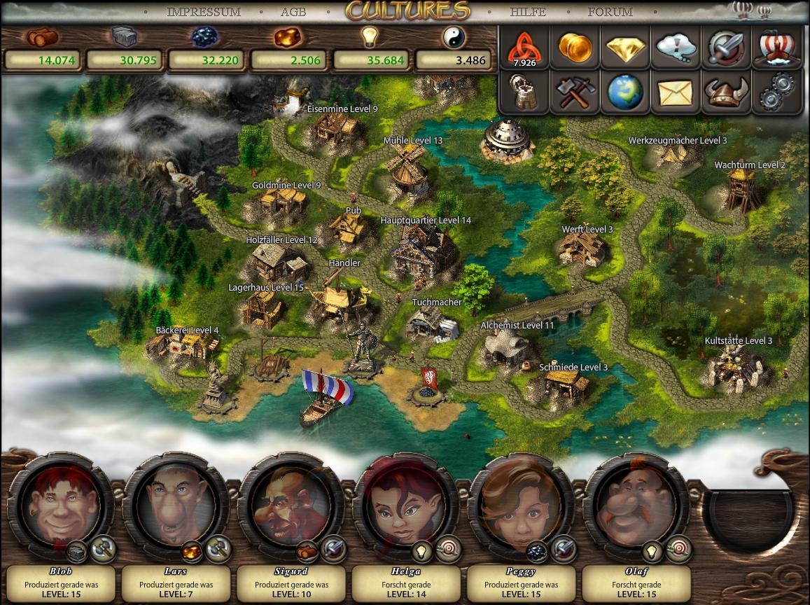 Скриншот из игры Cultures Online - 14