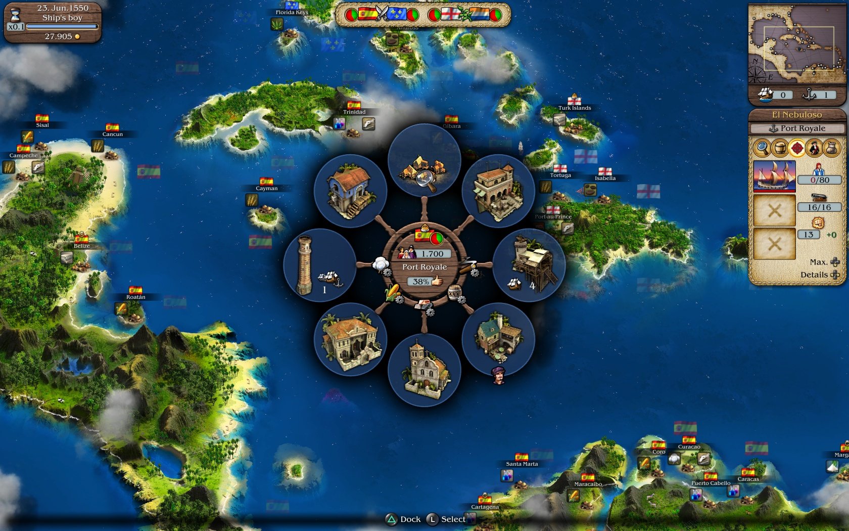 Скриншот из игры Port Royale 3: Pirates & Merchants - 18