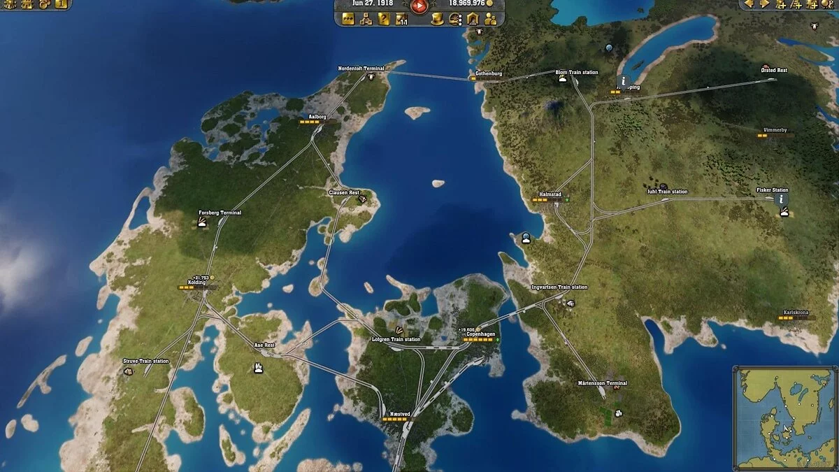 Скриншот из игры Railway Empire 2 - 23