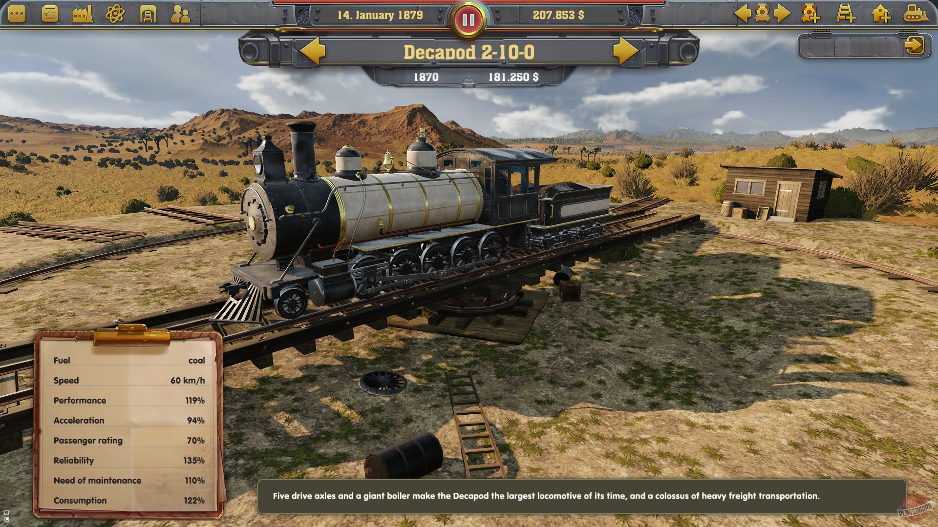 Скриншот из игры Railway Empire - 94