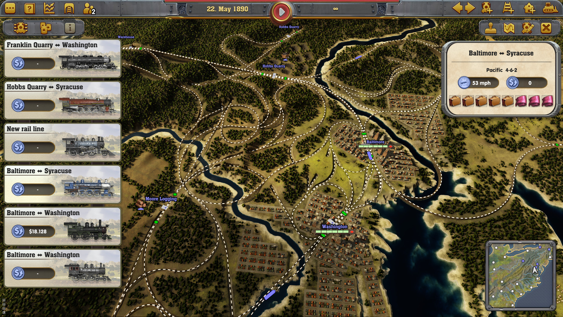 Скриншот из игры Railway Empire - 42