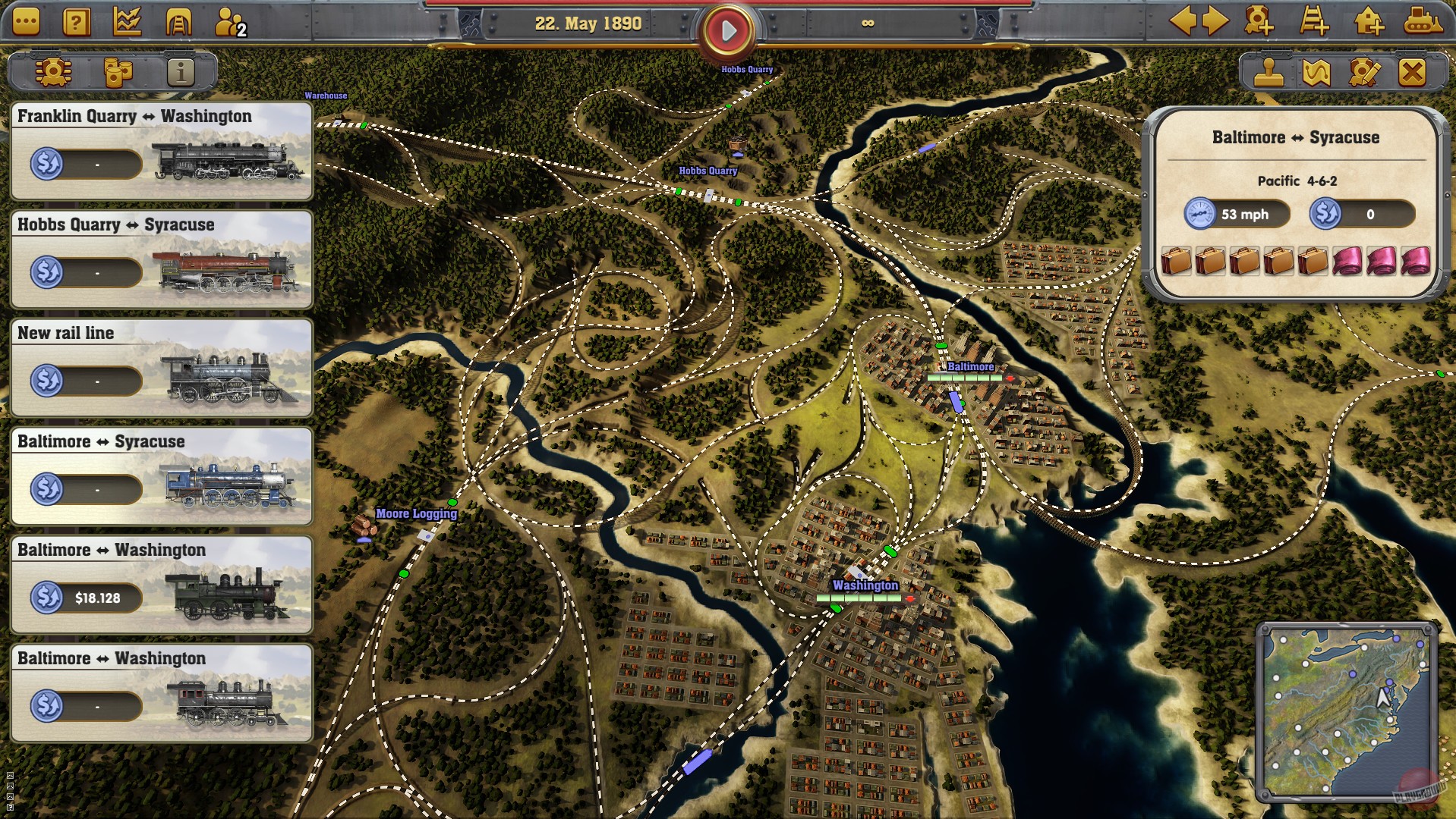 Скриншот из игры Railway Empire - 105