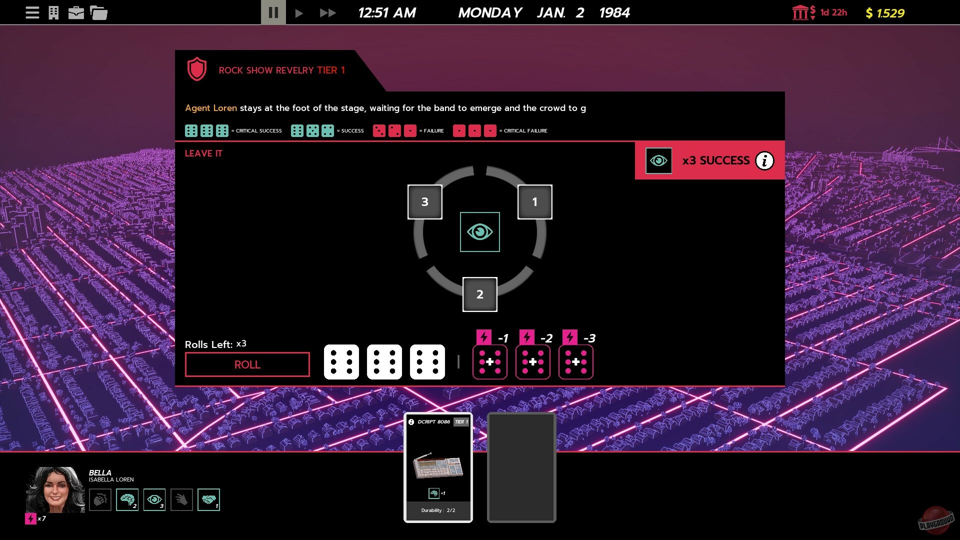 Скриншот из игры Rough Justice: '84 - 26