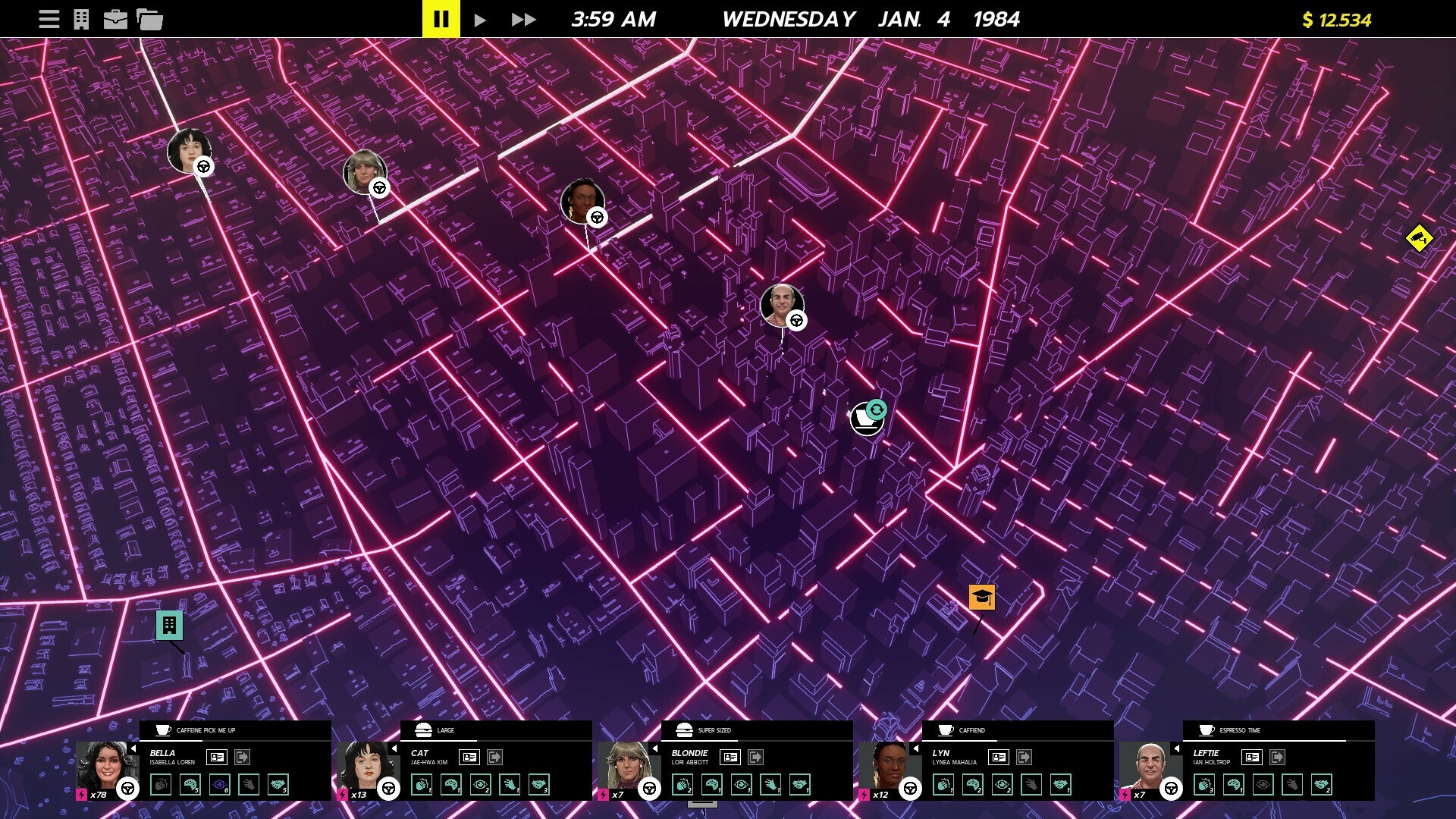 Скриншот из игры Rough Justice: '84 - 36