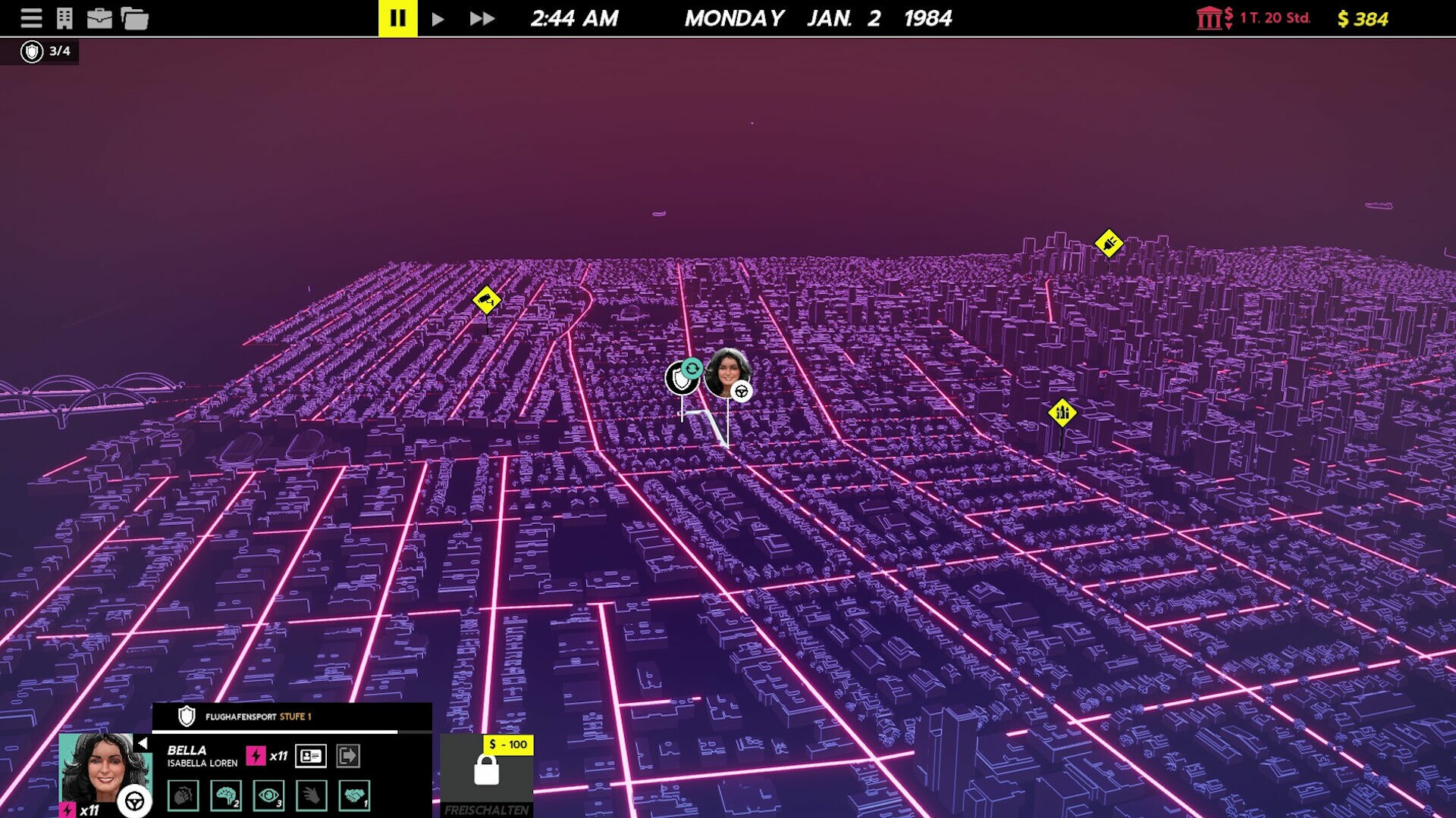 Скриншот из игры Rough Justice: '84 - 57