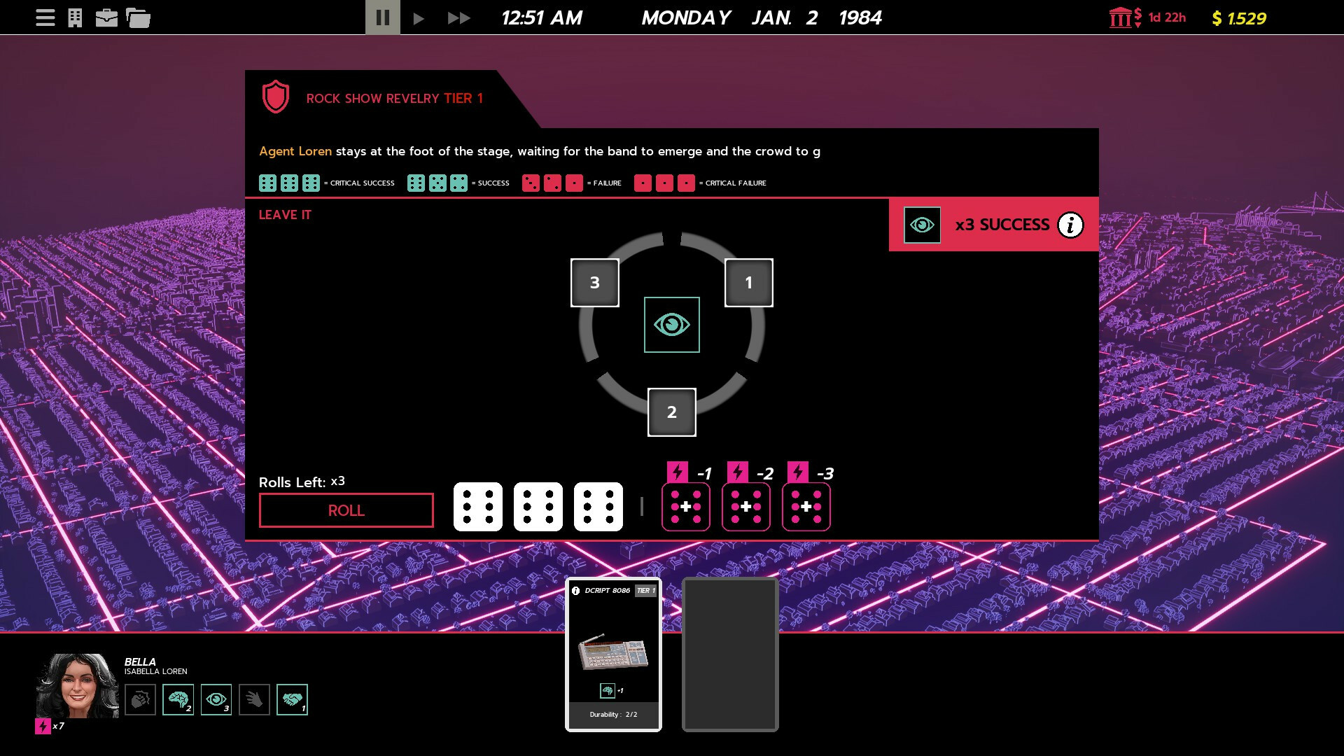 Скриншот из игры Rough Justice: '84 - 28