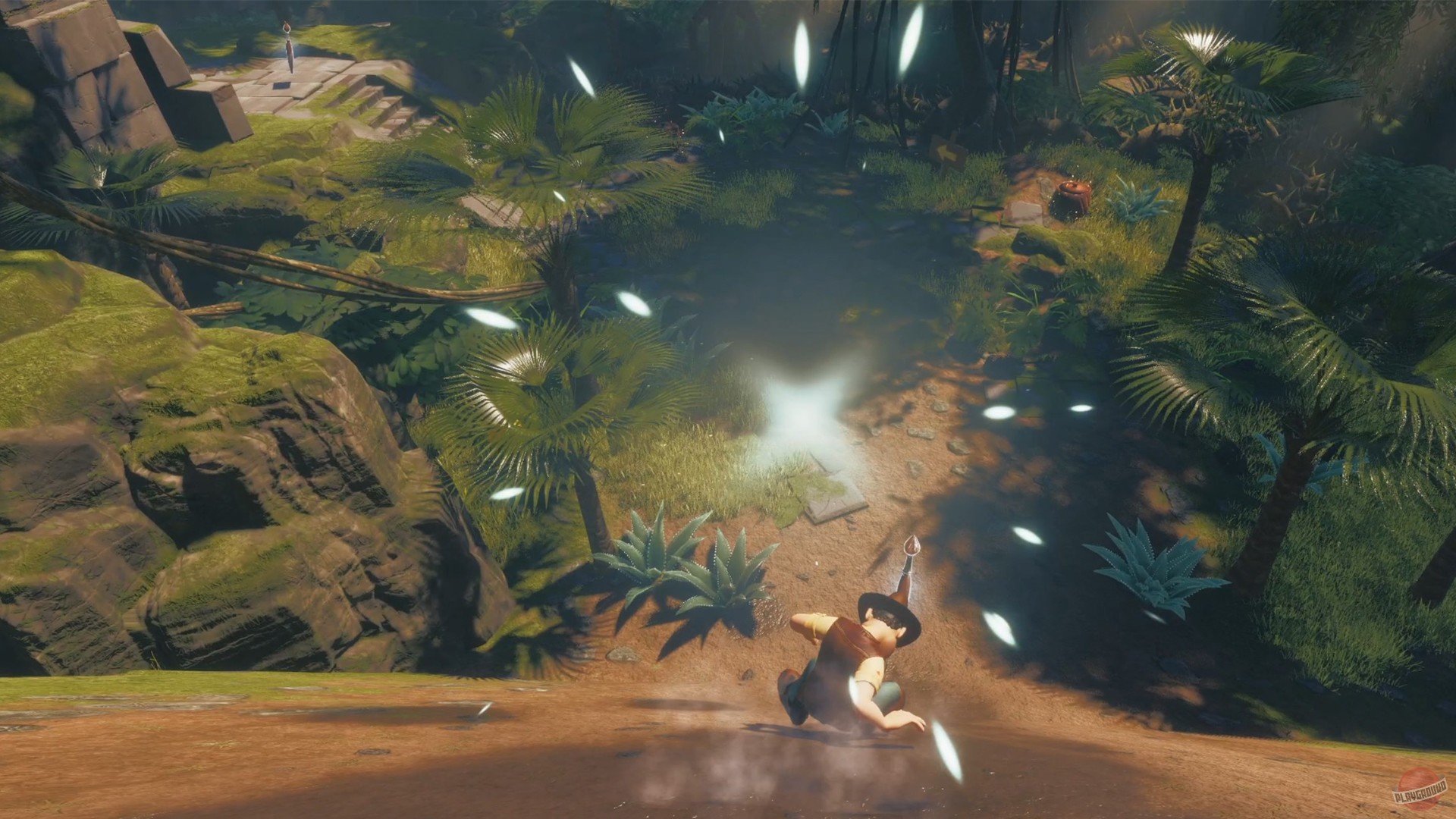 Скриншот из игры Tad: The Lost Explorer and the Emerald Tablet - 1