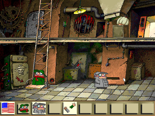 Скриншот из игры Братья Пилоты. По следам Полосатого Слона - 8