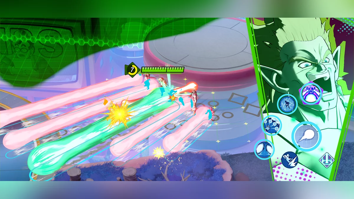 Скриншот из игры DRAGON BALL GEKISHIN SQUADRA - 5