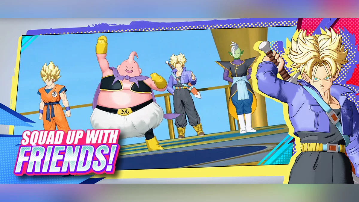 Скриншот из игры DRAGON BALL GEKISHIN SQUADRA - 12