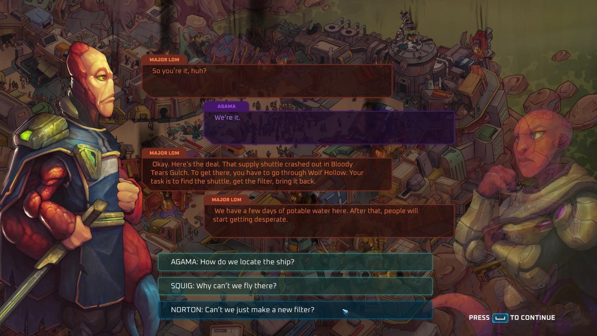 Скриншот из игры Dark Sky - 9