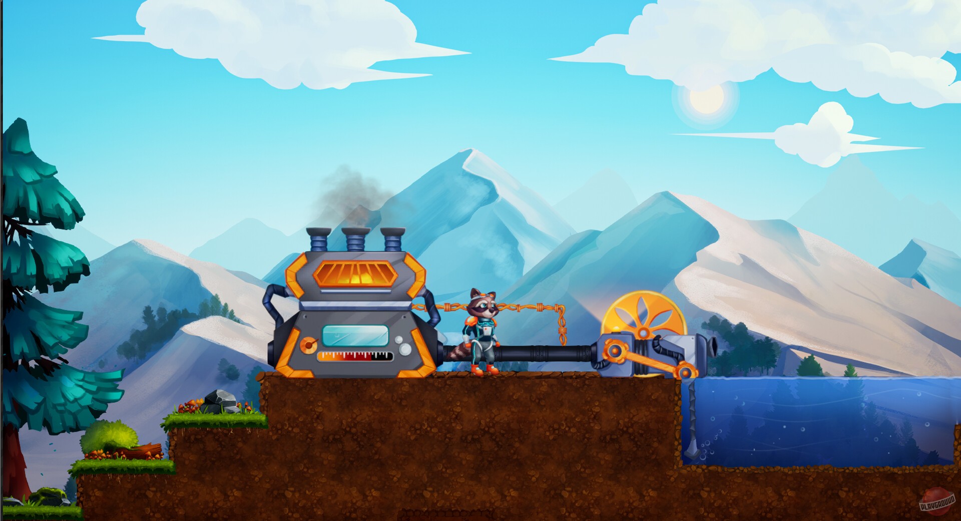 Скриншот из игры Raccoon Crafts Factory - 5