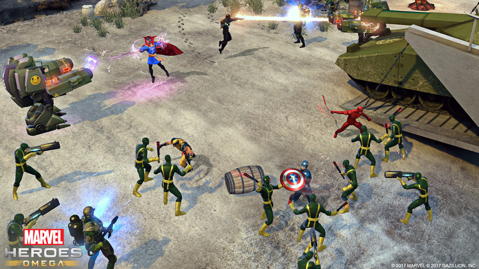 Скриншот из игры Marvel Heroes Omega - 17