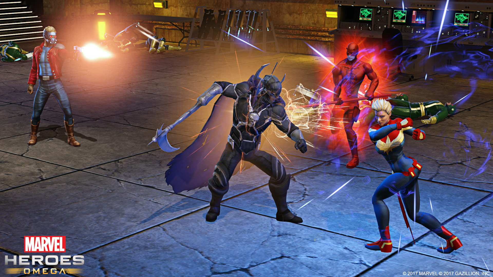 Скриншот из игры Marvel Heroes Omega - 1