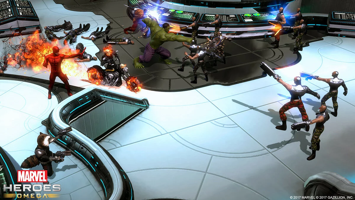 Скриншот из игры Marvel Heroes Omega - 20