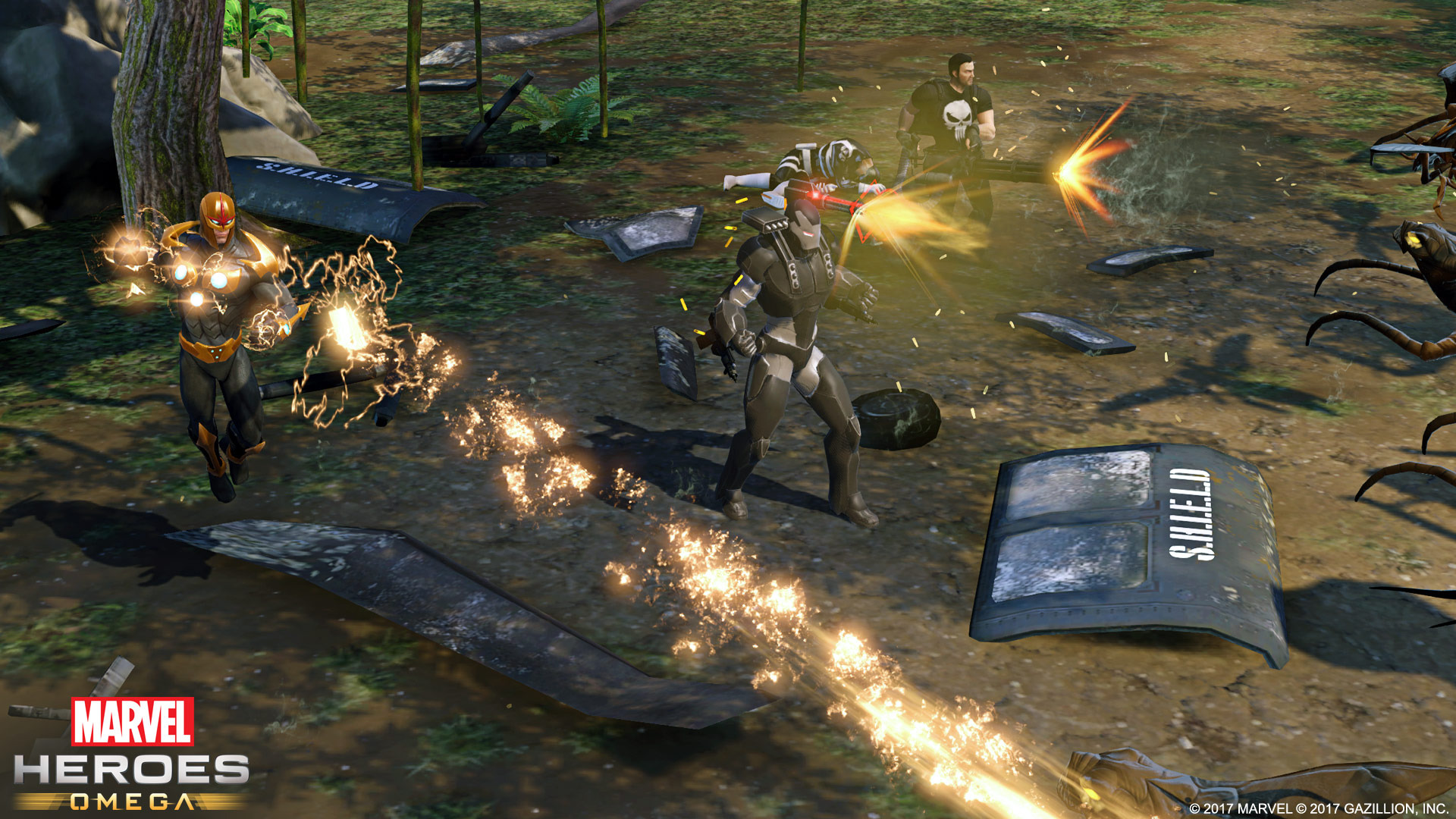 Скриншот из игры Marvel Heroes Omega - 11