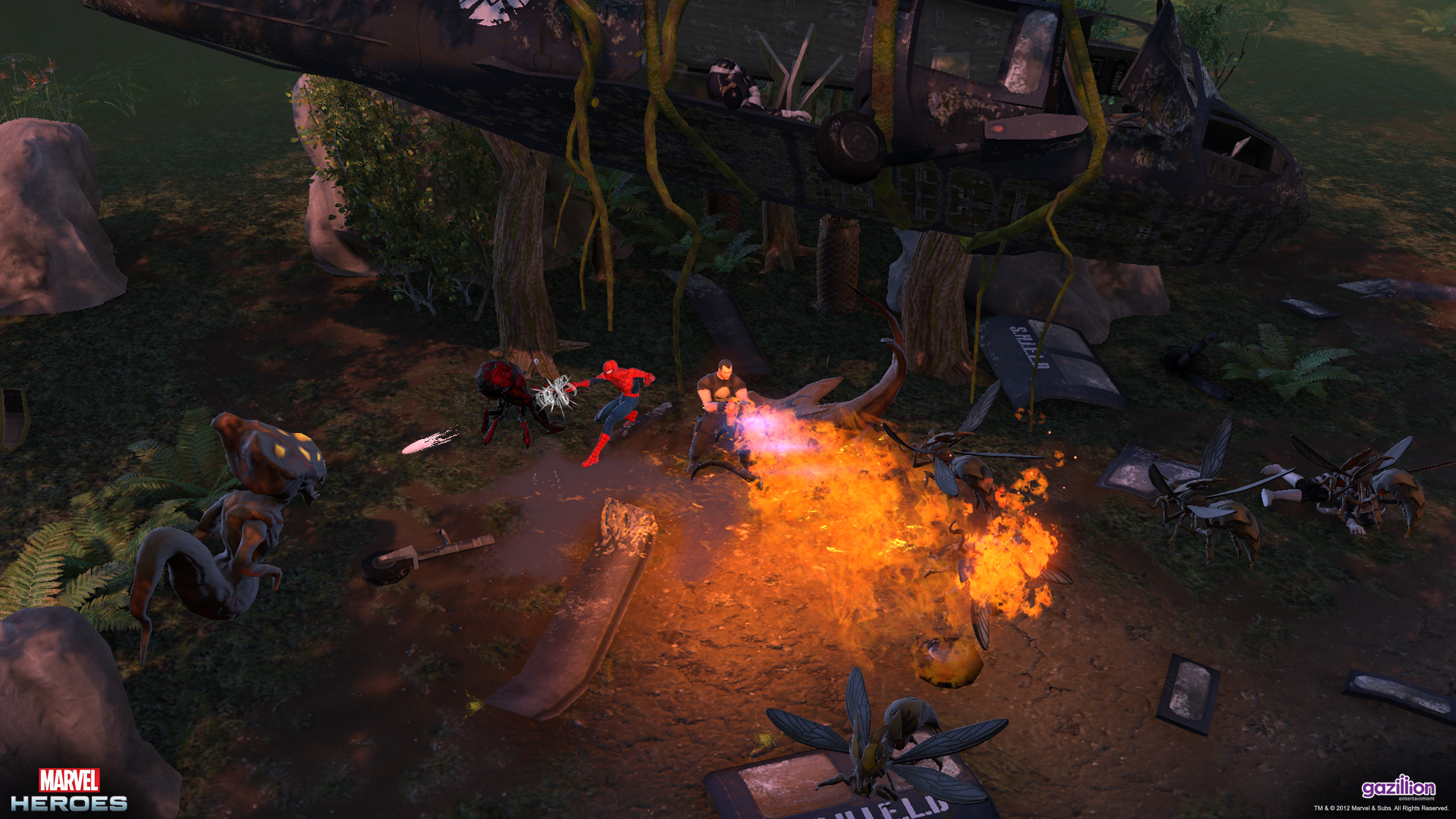 Скриншот из игры Marvel Heroes - 44