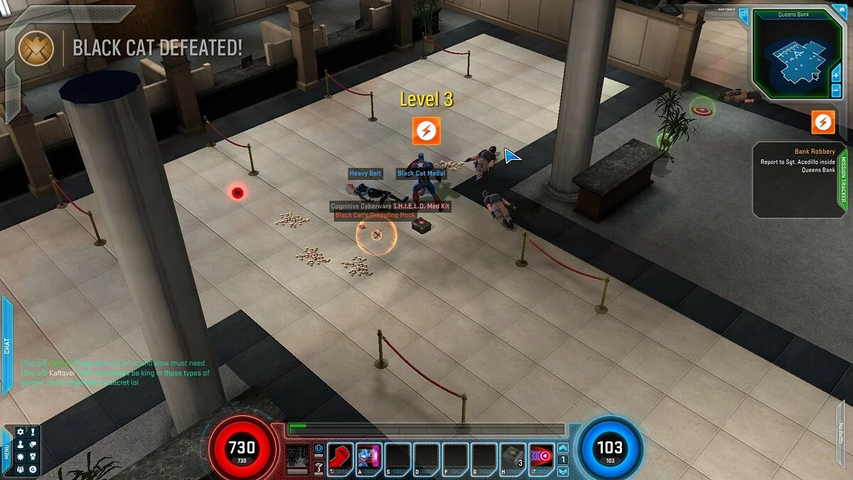 Скриншот из игры Marvel Heroes - 23