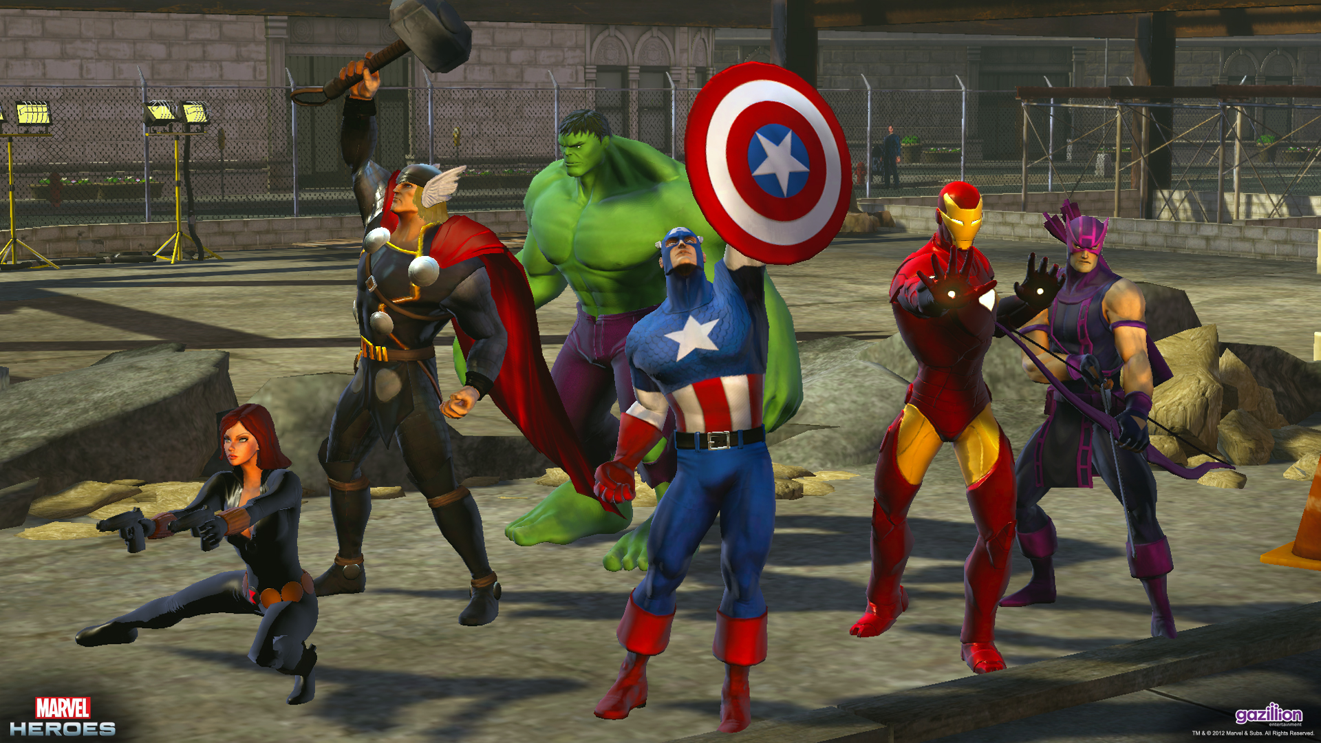 Скриншот из игры Marvel Heroes - 61