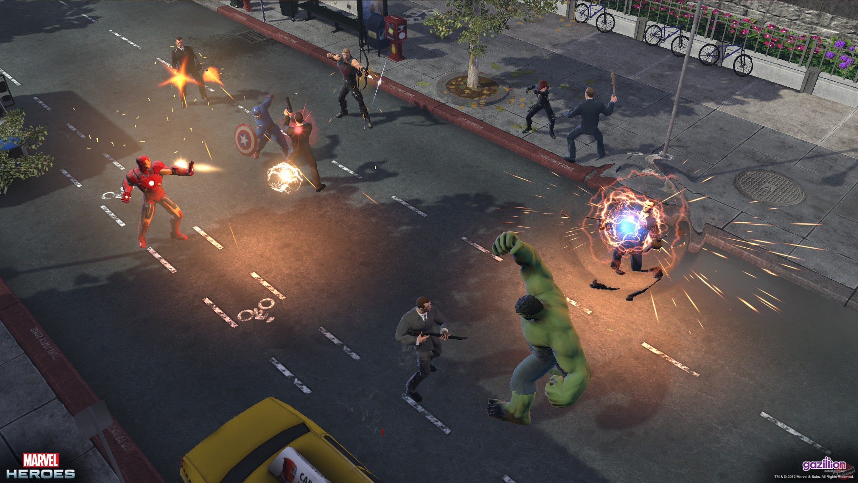 Скриншот из игры Marvel Heroes - 19