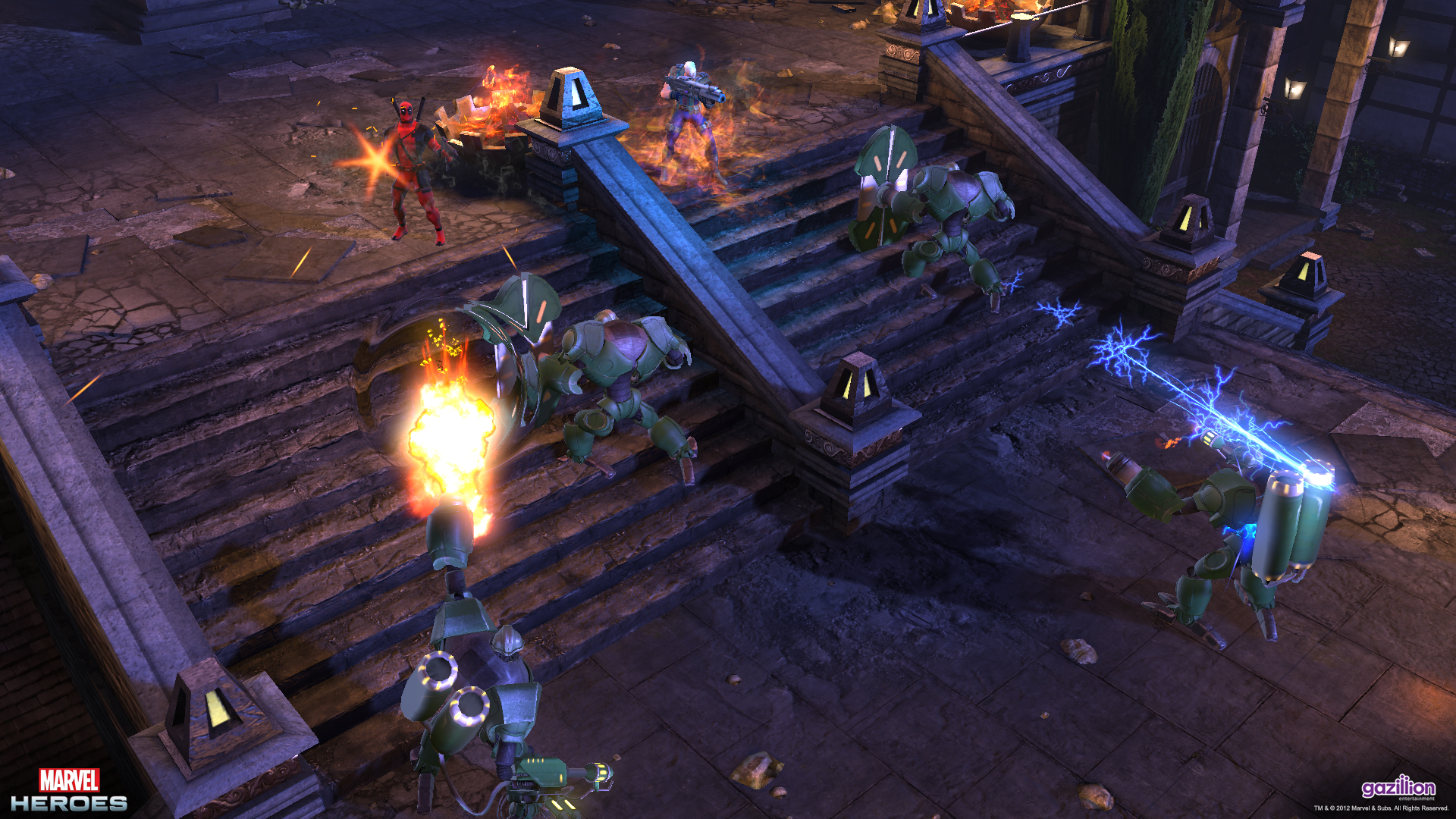 Скриншот из игры Marvel Heroes - 42