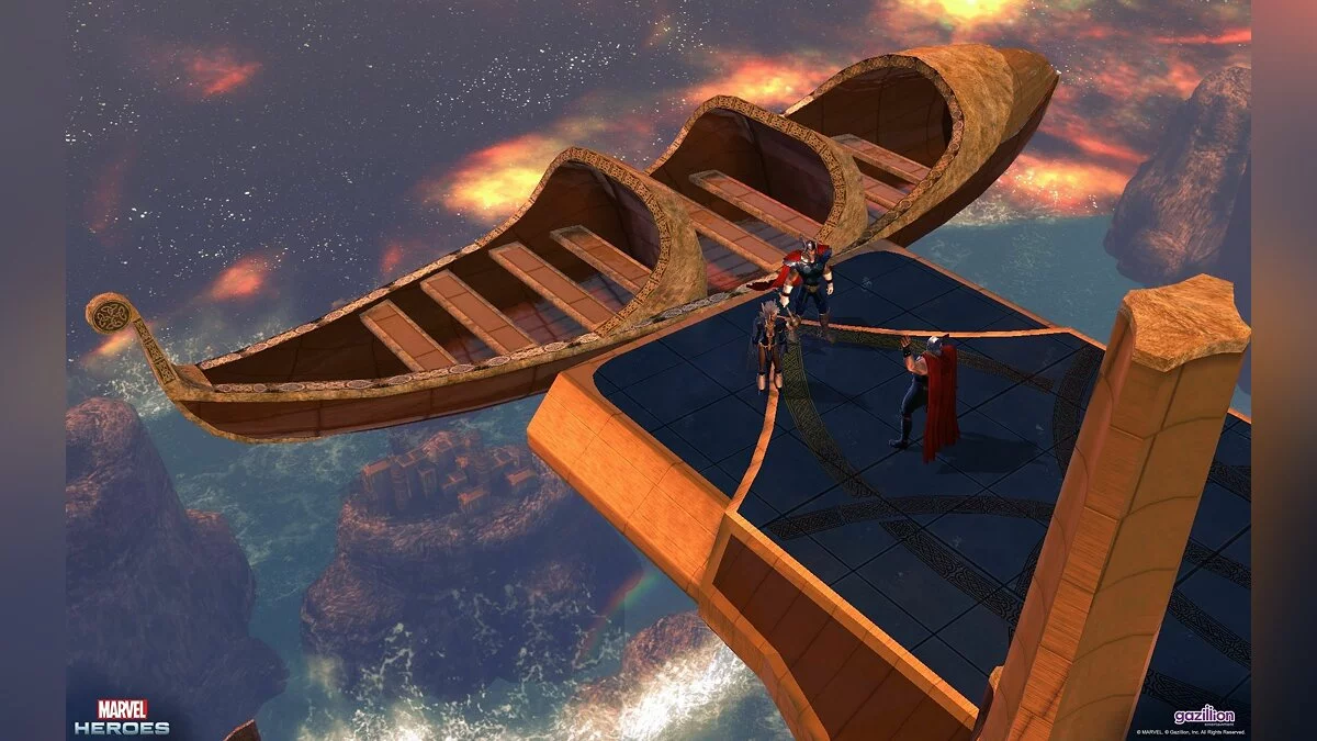 Скриншот из игры Marvel Heroes - 29