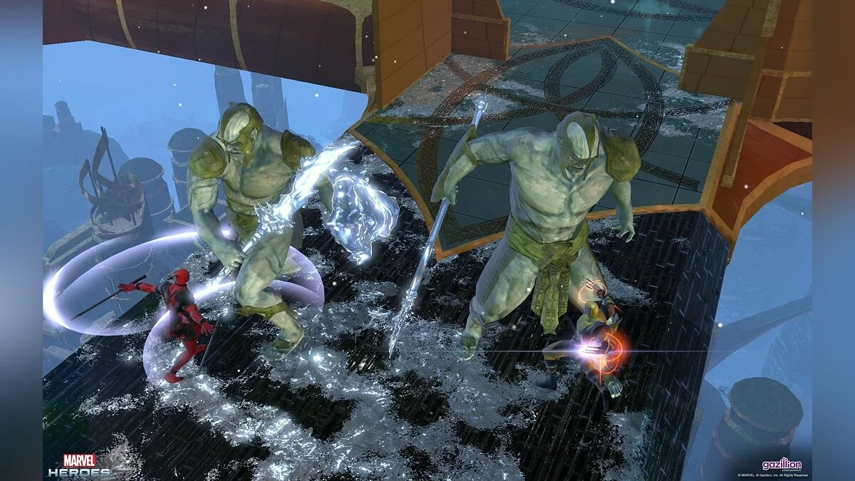 Скриншот из игры Marvel Heroes - 20