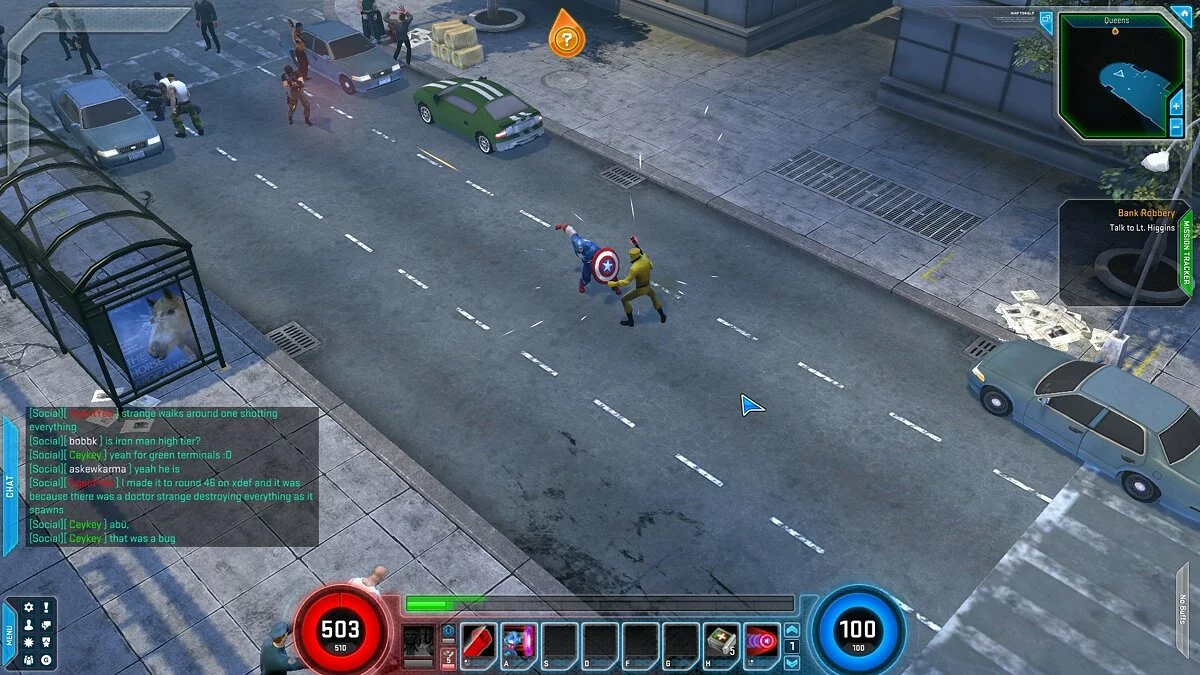 Скриншот из игры Marvel Heroes - 38