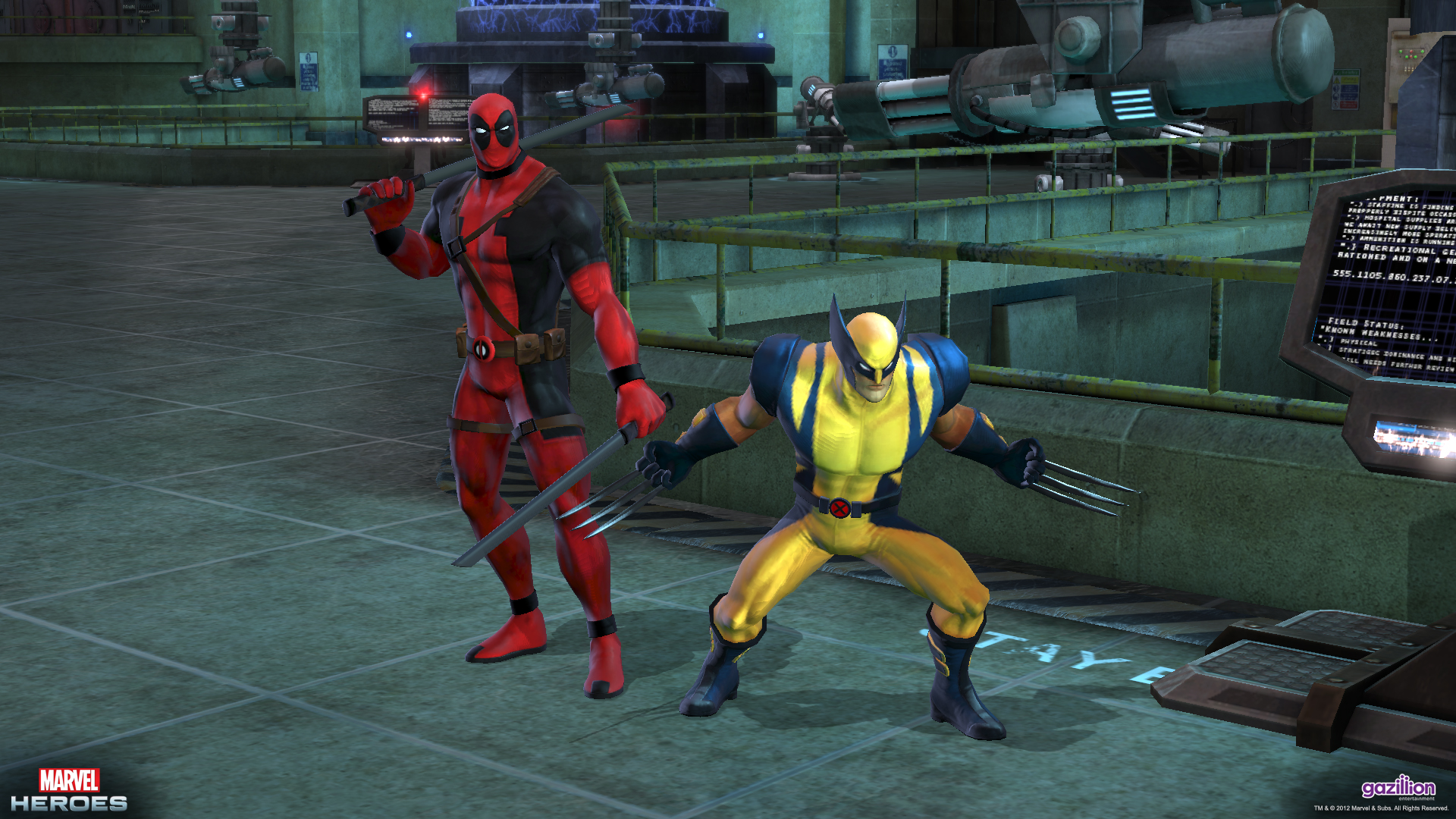 Скриншот из игры Marvel Heroes - 155