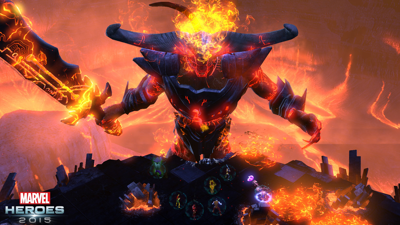 Скриншот из игры Marvel Heroes - 142