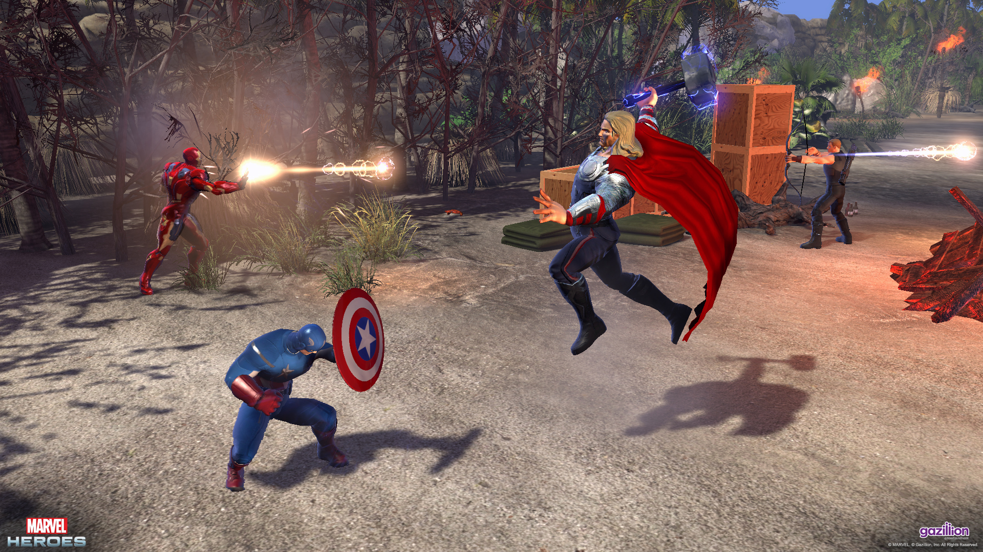 Скриншот из игры Marvel Heroes - 56