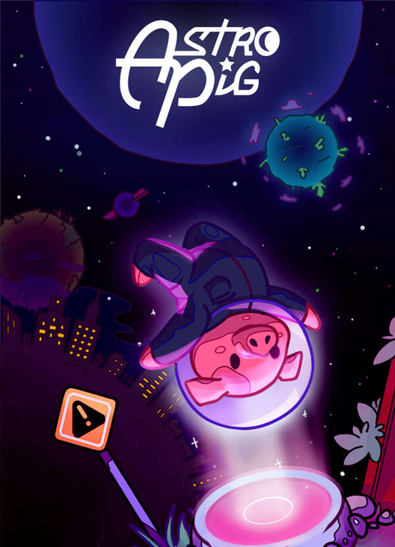 Обложка игры Astro Pig
