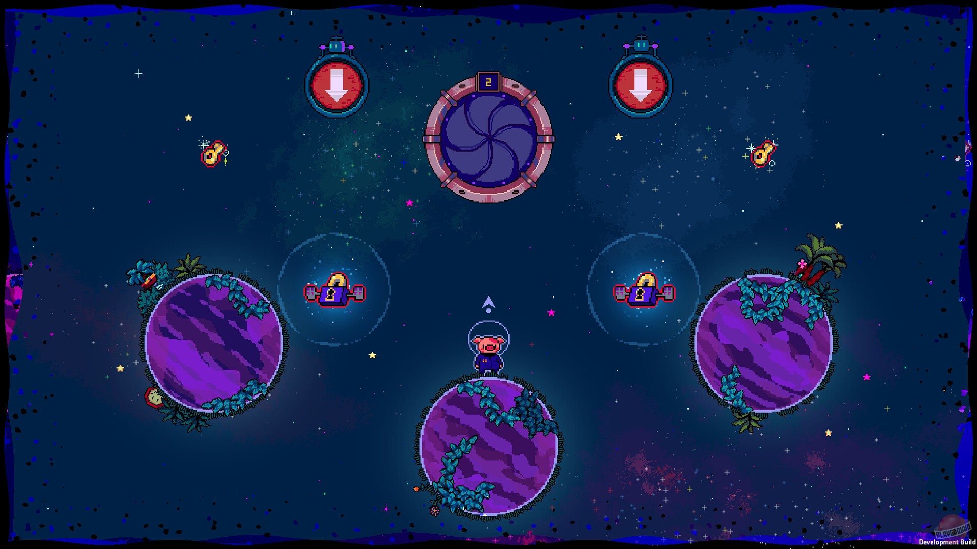 Скриншот из игры Astro Pig - 3