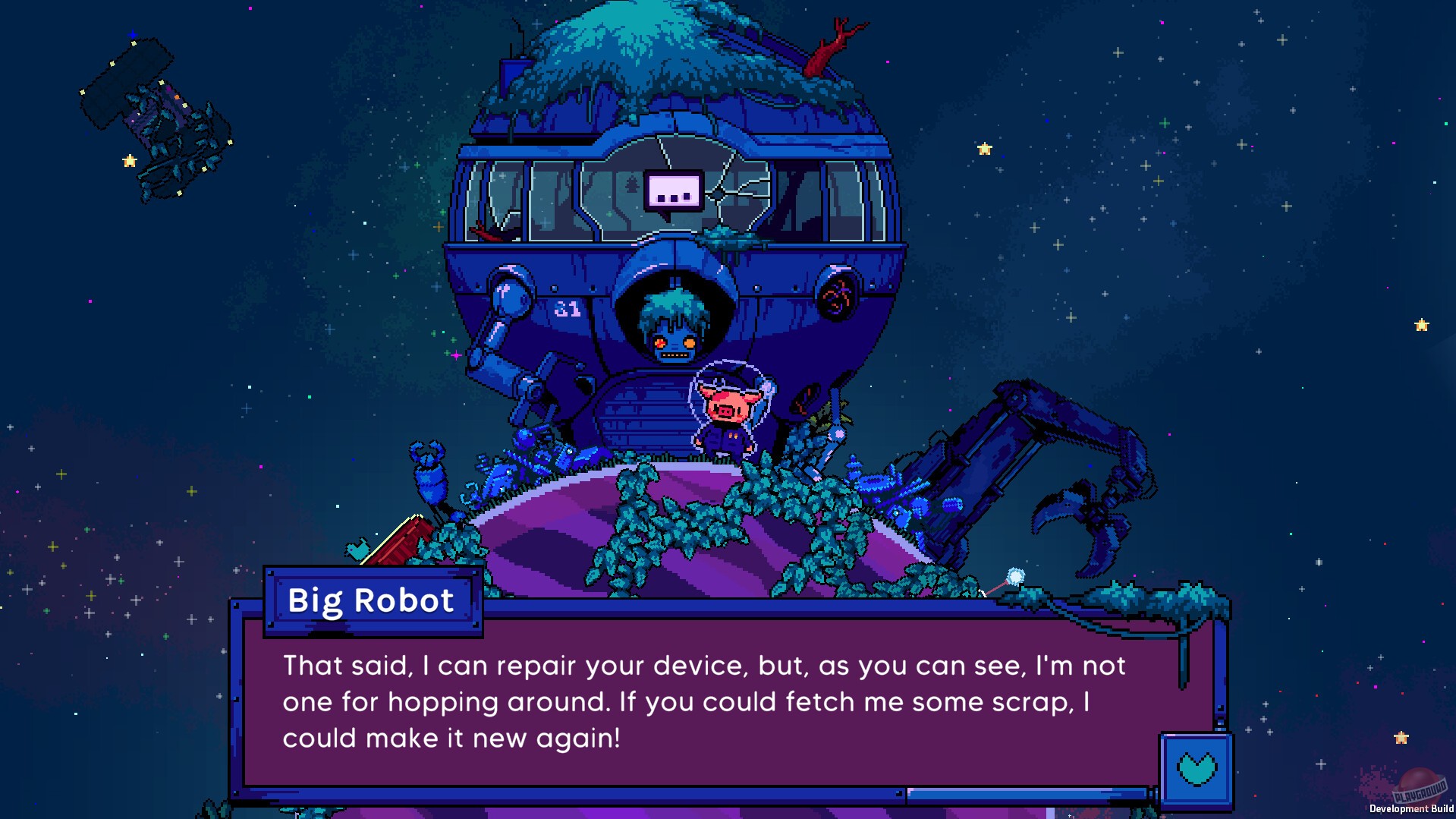 Скриншот из игры Astro Pig - 5