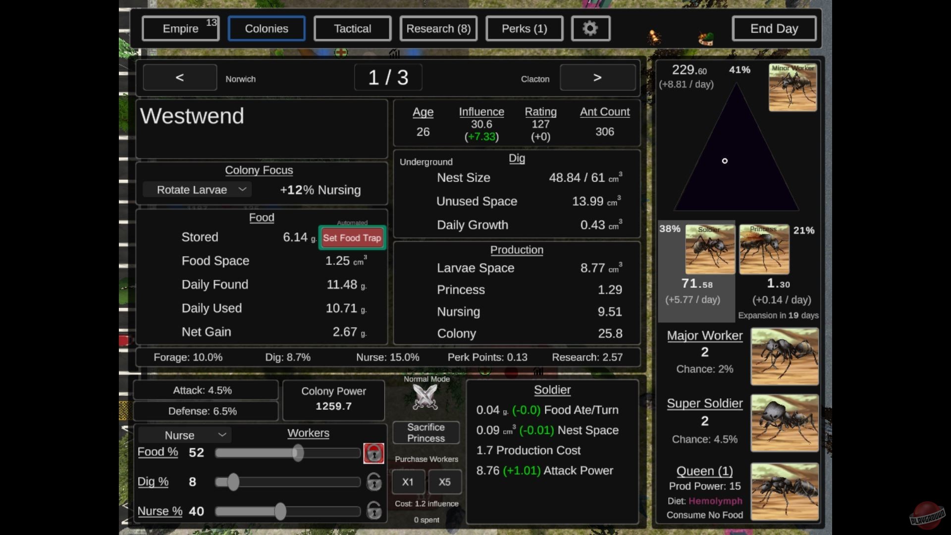Скриншот из игры Ant Empire - 10