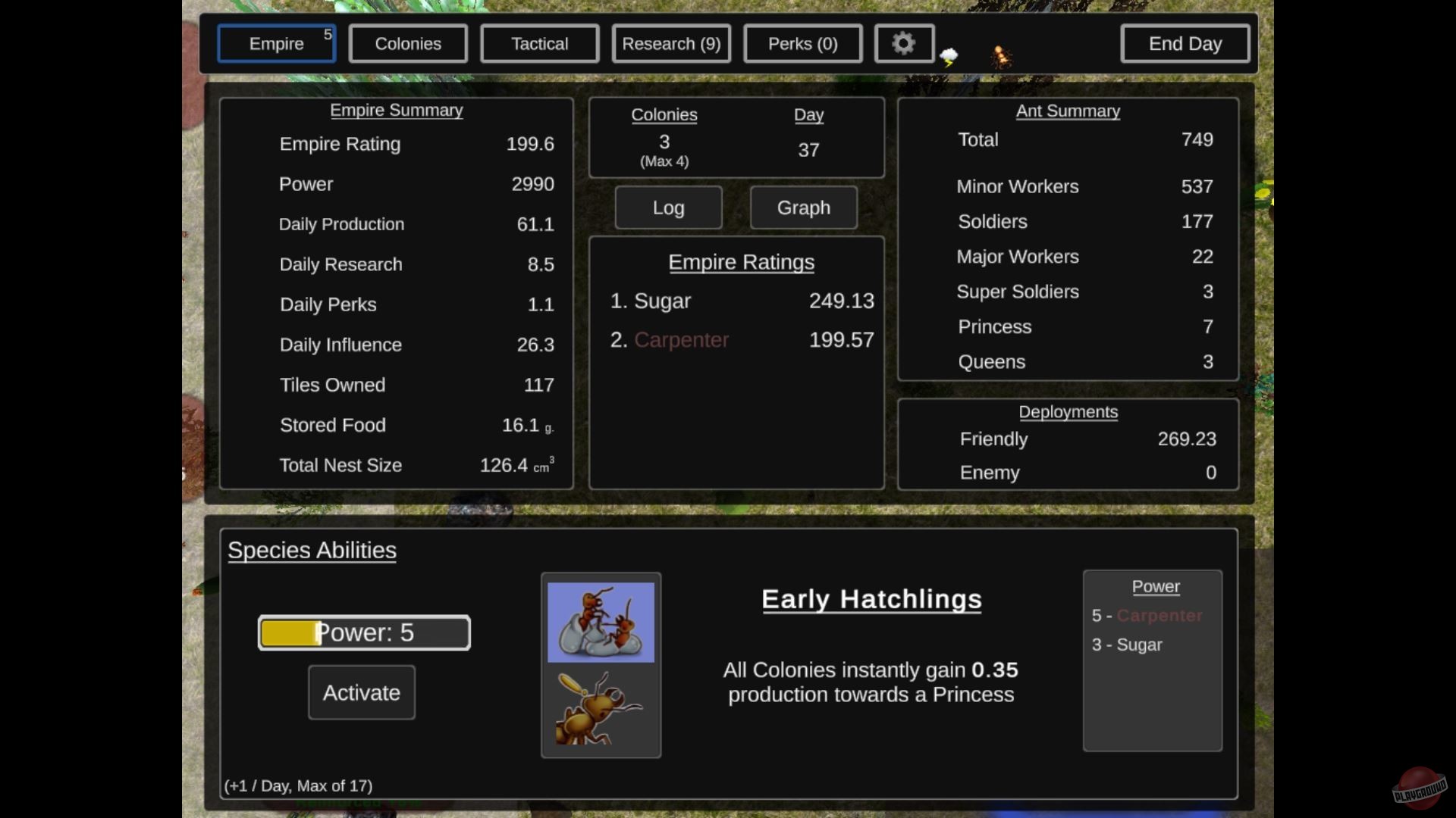 Скриншот из игры Ant Empire - 3