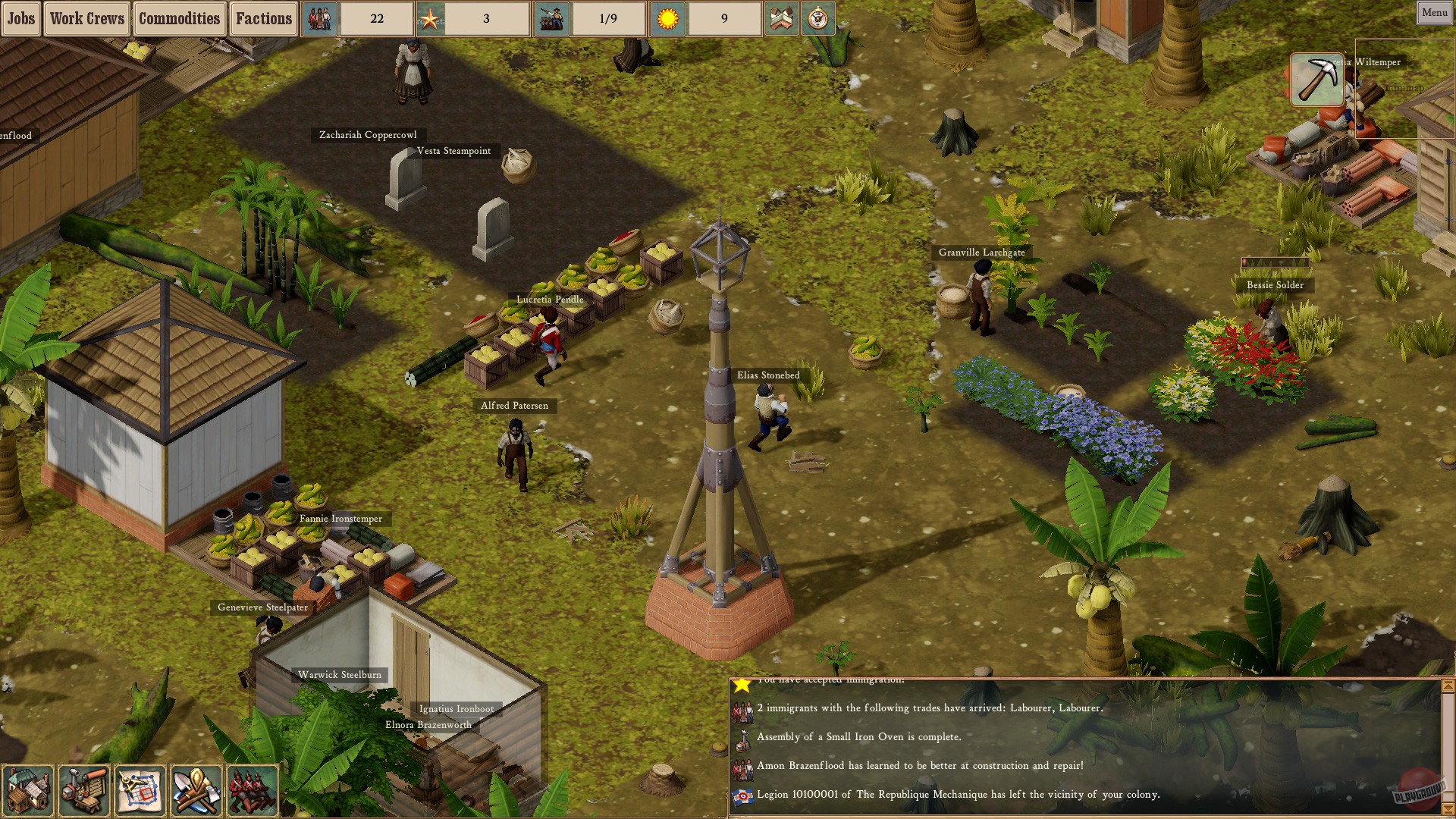 Скриншот из игры Clockwork Empires - 7