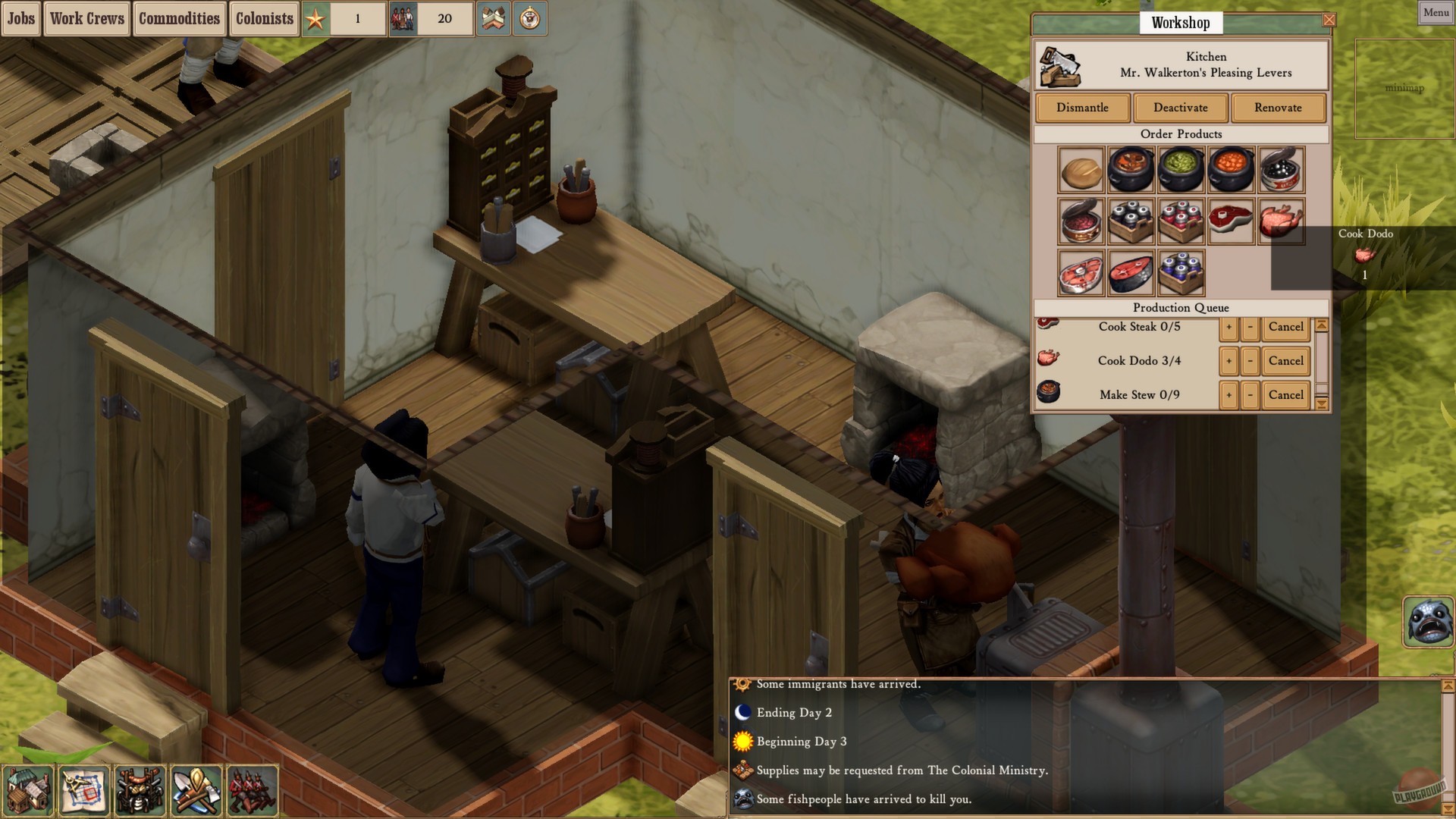 Скриншот из игры Clockwork Empires - 19