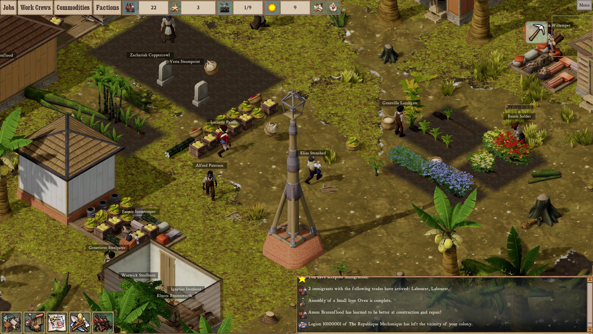 Скриншот из игры Clockwork Empires - 49