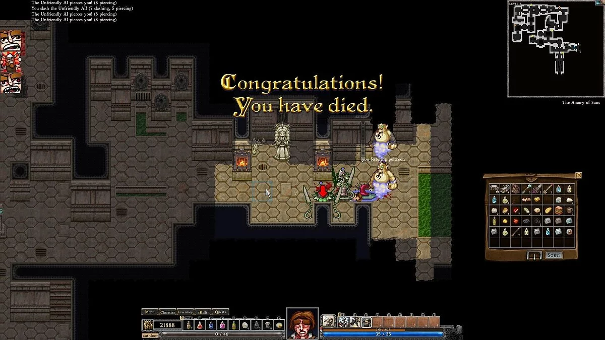 Скриншот из игры Dungeons of Dredmor - 48