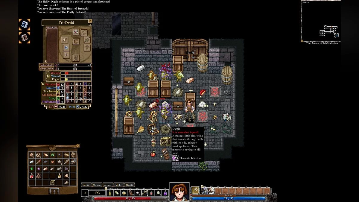 Скриншот из игры Dungeons of Dredmor - 40